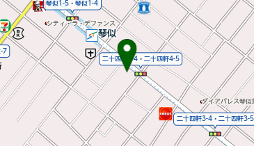 ケーズヘアーの地図画像