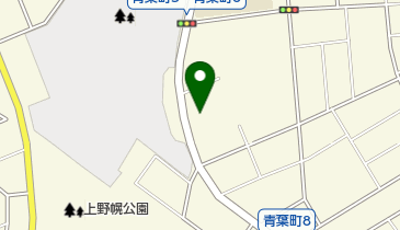 赤帽青葉運送の地図画像