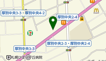 有限会社ホシ薬局本店の地図画像