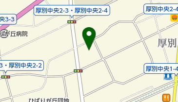 日本キリスト教団 厚別教会の地図画像