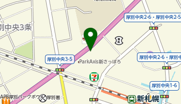 ホンダカーズ札幌中央 厚別店の地図画像