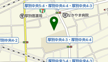 信濃神社の地図画像