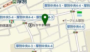 フラワーショップ芽の地図画像