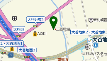 三菱電機システムサービス株式会社札幌サービスステーション・修理・保守の地図画像