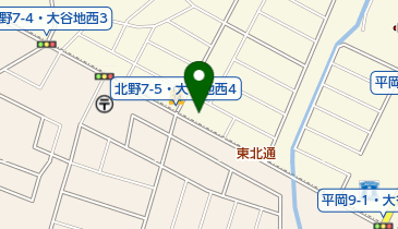 北央どうぶつ病院の地図画像