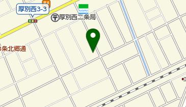 札幌市役所 区役所 厚別区役所 厚別西まちづくりセンターの地図画像