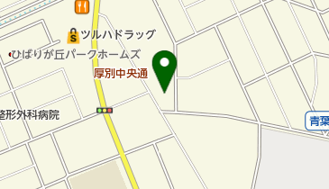 札幌市役所 都市局 青葉西集会所の地図画像