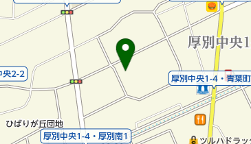 札幌市役所 都市局 ひばりが丘東集会所の地図画像