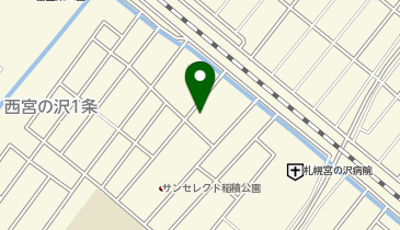 西札幌治療院の地図画像