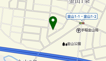 金山会館の地図画像