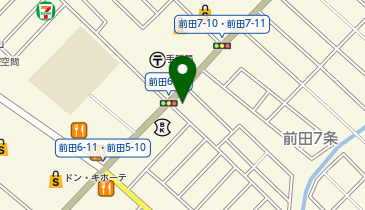手稲珠算学校 前田分校の地図画像