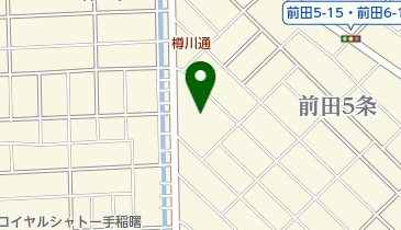 手稲カトリック教会の地図画像