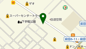 手稲コンタクトレンズの地図画像