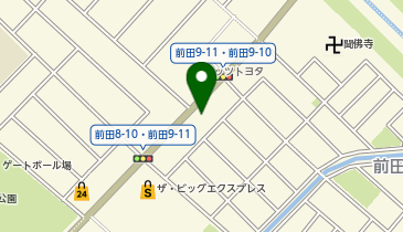 宮下サイクル商会の地図画像