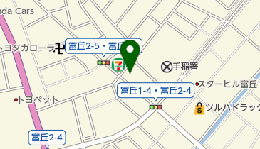 加代美容室の地図画像