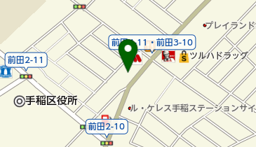 ワタナベ美容室 手稲店の地図画像