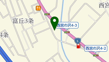 手稲加工の地図画像