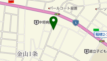 ヘアーサロンキザワの地図画像