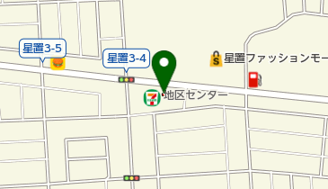 札幌市役所 区役所 手稲区役所 星置地区センターの地図画像