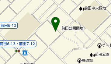 札幌市役所 都市局 前田7条集会所の地図画像