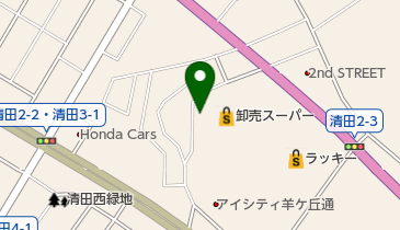 株式会社湯川造園の地図画像