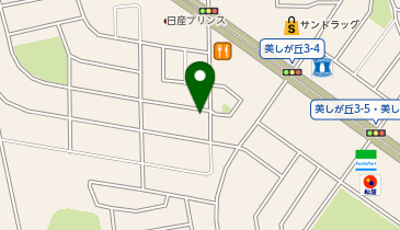 グループホーム虹彩の丘の地図画像