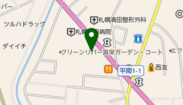 札幌市農協・JAさっぽろ 清田支店の地図画像
