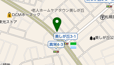 オートジャパンの地図画像