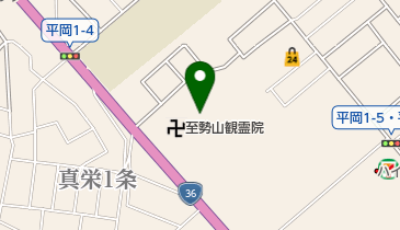 観霊院の地図画像