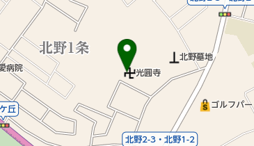 光円寺の地図画像