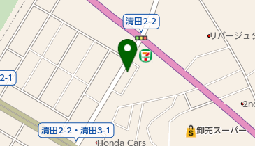 写真のポニーフォトの地図画像