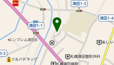道央環境株式会社の地図画像