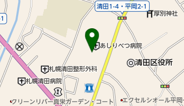 千葉皮膚科の地図画像