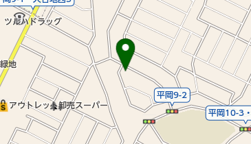おおやち質店の地図画像