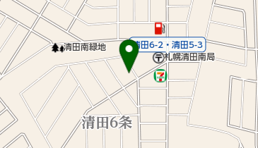 ヘアーサロンかわまたの地図画像
