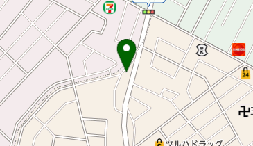 山本理容室の地図画像