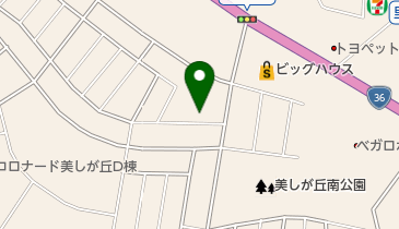 理容のたかはしの地図画像