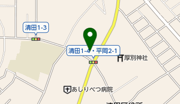 やきとり大吉 清田店の地図画像