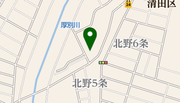 札幌市役所 都市局 北野6条集会所の地図画像