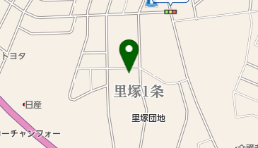 札幌市役所 都市局 里塚集会所の地図画像