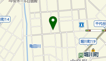 五郎屋衣料品店の地図画像