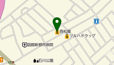 GEヘルスケア・ジャパン株式会社函館営業所の地図画像