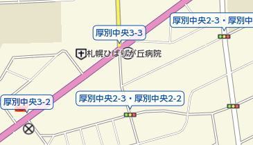 北東商事株式会社の地図画像