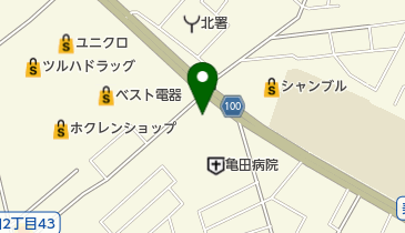 トヨタL&F札幌株式会社函館支店の地図画像