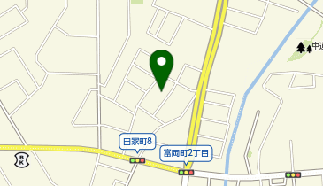 グループホームかがやきの地図画像