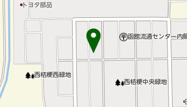 北海道エア・ウォーター株式会社函館支店の地図画像