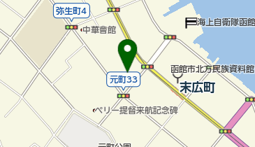 元町ガラス工房の地図画像