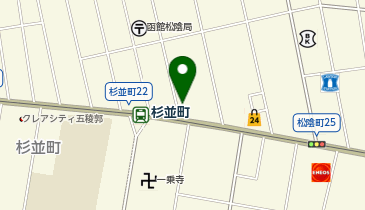 御菓子処ひとつ風の地図画像