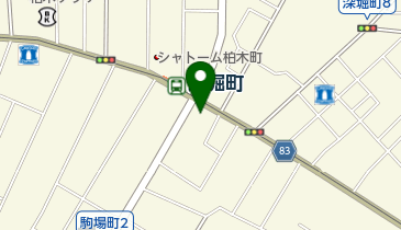 松月堂餅店の地図画像