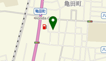 亀田町民会館の地図画像